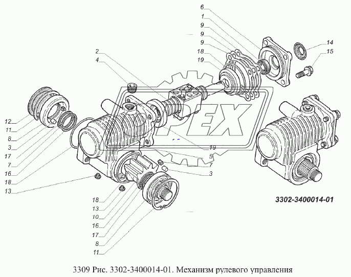 Механизм рулевого управления